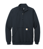 Carhartt® Midweight 1/4-Zip Mock Neck Sweatshirt