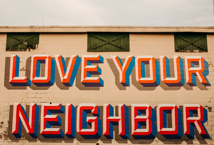 Love Your Neighbor Tee By Specialized Real Estate Group