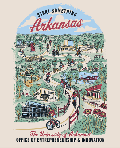 Office of Entrepreneurship University of Arkansas Sticker 2024