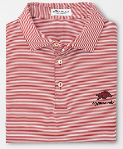 Sigma Chi University of Arkansas Peter Millar Polo 2025