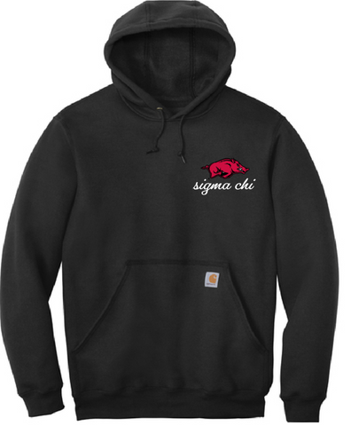 Sigma Chi University of Arkansas Carhartt Hoodie 2025