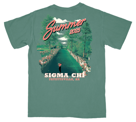 Sigma Chi University of Arkansas Summer Rush Design 2025