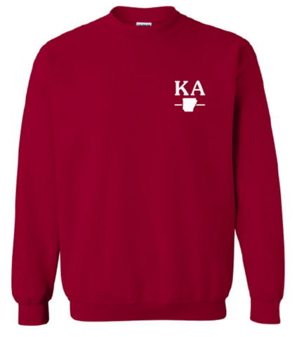 Kappa Alpha University of Arkansas Fall Embroidery PR Design 2023