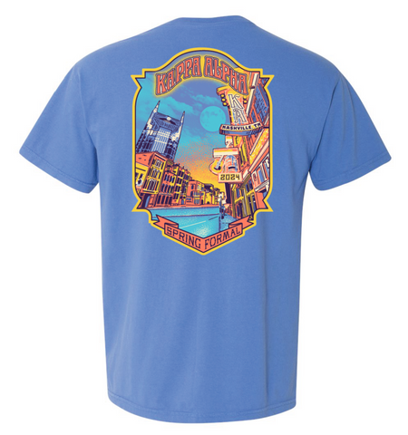 Kappa Alpha Order University of Arkansas Spring Formal T-shirt Design 2024