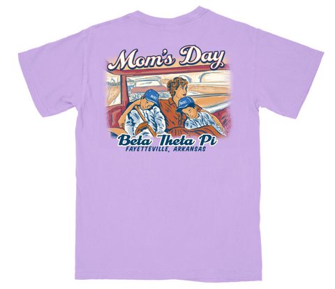 Beta Theta Pi University of Arkansas Mom's Day T-shirt Design 2024