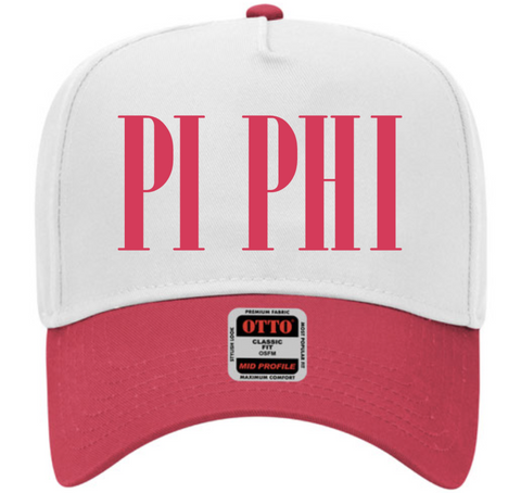 Pi Beta Phi University of Arkansas Baseball Hat 2024
