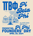 Pi Beta Phi University of Arkansas Founder's Day 2024