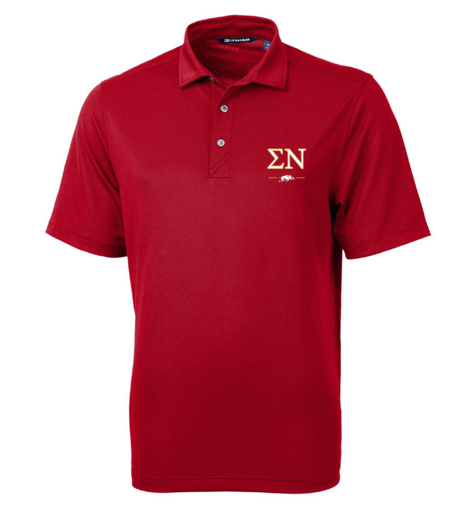 Sigma Nu University of Arkansas Fall Game Day Polo Design 2024