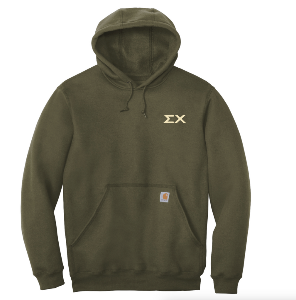 Sigma Chi University of Arkansas Carhartt Hoodie 2024 Houndstooth