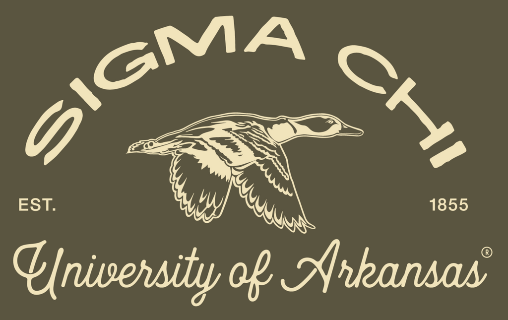 Sigma Chi University of Arkansas Carhartt Hoodie 2024 Houndstooth