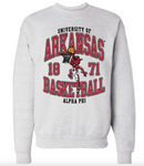 Alpha Phi University of Arkansas Basketball Crewneck 2025