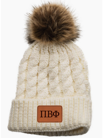 Pi Beta Phi University of Arkansas Patch Beanie 2025