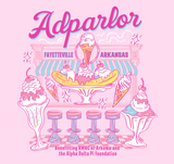 Alpha Delta Pi University of Arkansas Adparlor Design 2025