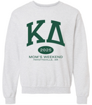 Kappa Delta University of Arkansas Mom's Day Crewneck Design 2025