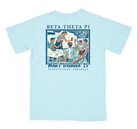 Beta Theta Pi University of Arkansas Mom's Day Design 2025