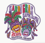 Kappa Alpha Order University of Arkansas Kardigras Design 2025