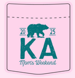 Kappa Alpha Order University of Arkansas Mom's Day T-shirt Design 2025