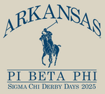 Pi Beta Phi University of Arkansas Derby Days 2025