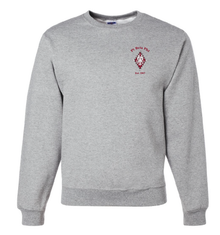 Pi Beta Phi University of Arkansas Founder's Day Crewneck 2025