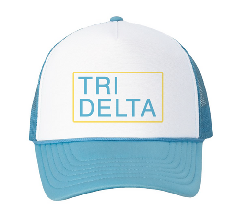 Delta Delta Delta University of Arkansas Summer Hat Design 2025