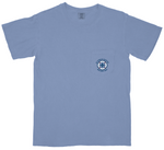 Kappa Kappa Gamma University of Arkansas Bid Day Pocket Tee Design 2025