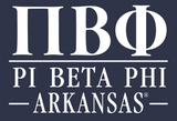 Pi Beta Phi University of Arkansas Rain Jacket 2025