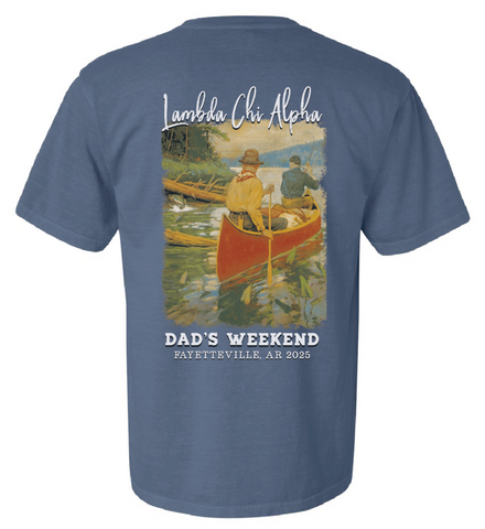 Lambda Chi Alpha University of Arkansas Dad's Day Shirt 2025