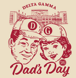 Delta Gamma University of Arkansas Dad's Day 2025 - TSHIRT