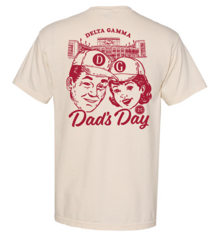 Delta Gamma University of Arkansas Dad's Day 2025 - TSHIRT