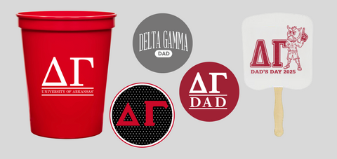 Delta Gamma University of Arkansas Fall Dad's Day 2025 - BUNDLE