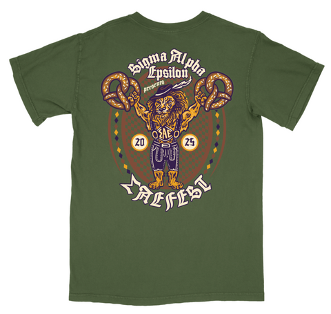 Sigma Alpha Epsilon University of Arkansas Fall Fest Design 2025