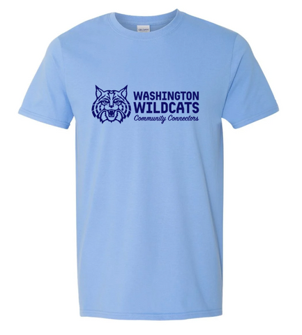 Washington Elementary Wildcat | Short Sleeve Monochromatic