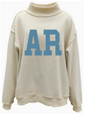 Pi Beta Phi University of Arkansas Reversible Mock Neck 2025