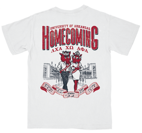Lambda Chi Alpha University of Arkansas Homecoming Design 2025