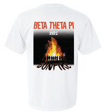 Beta Theta Pi University of Arkansas Bonfire Design 2025