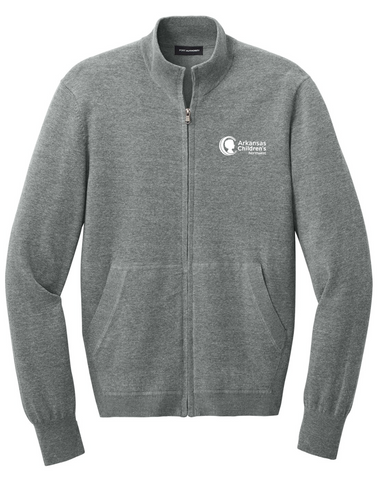 Arkansas Children's Northwest | Men's Easy Care Full-Zip Sweater
