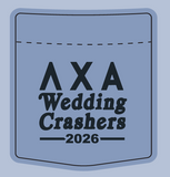 Lambda Chi Alpha University of Arkansas Wedding Crashers Design 2026