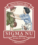 Sigma Nu University of Arkansas Mom's Day Design 2026 - REORDER