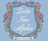 Zeta Tau Alpha Texas A&M University Moms Weekend Henley T-Shirt 2026