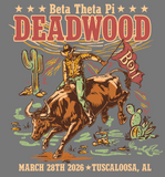 Beta Theta Pi University of Alabama Deadwood Design 2026