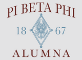 Pi Beta Phi University of Arkansas Senior Crewneck 2026