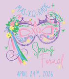 Chi Omega Arkansas State University Formal T-Shirt 2026