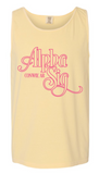 Alpha Sigma Alpha University of Central Arkansas Move In Tank 2026 - YELLOW & PINK REORDER