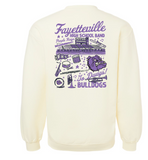 Fayetteville High School Marching Band Collage Design 2026 - IVORY