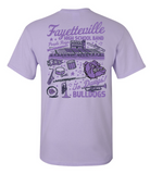 Fayetteville High School Marching Band Collage Design 2026 - IVORY