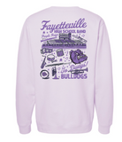 Fayetteville High School Marching Band Collage Design 2026 - IVORY