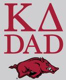 Kappa Delta University of Arkansas Dad's Day Quarter Zip 2026