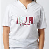 Alpha Phi University of Oklahoma Parent's Weekend Mom Henley 2026