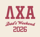 Lambda Chi Alpha University of Arkansas Dad's Day Shirt 2026