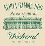 Alpha Gamma Rho Auburn University Parents & Alumni Weekend 2026